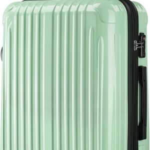 Carry on Luggage - Airline Approved Suitcases with Spinner Wheels, Built-In TSA Lock，Hard Shell Expandable Suitcases