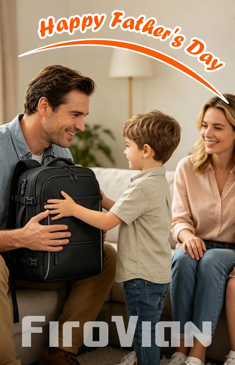 Vacuum Backpack Travel, 70L Expandable Carry On Backpack With Compression System, 2 Detachable TPU Vacuum Bags, TSA Lock, Water-Resistant, Fits 16" Laptop for Business & Travel - Image 2