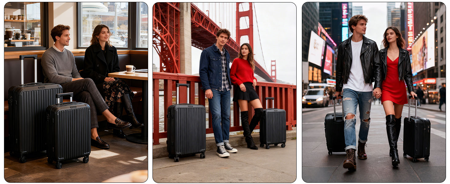 3 Pcs luggage sets